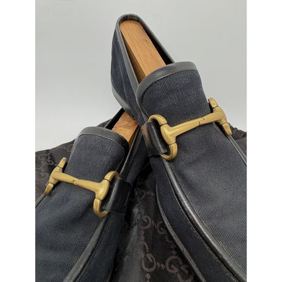 Gucci Horsebit Loafers Black 7D - Picture 9 of 11